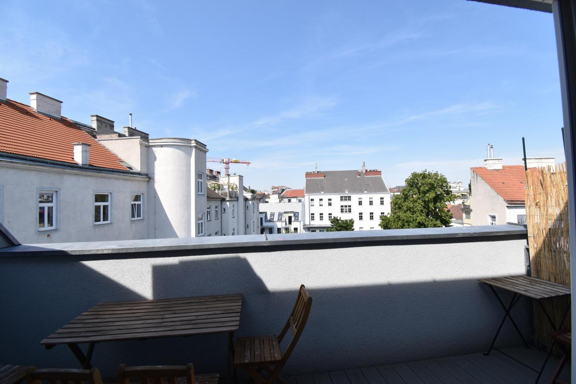 Moderne Maisonette mit Terrasse Vienne Extérieur photo